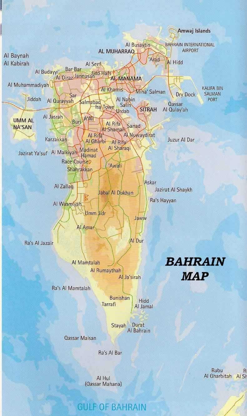 Bahrain hartë me vende të