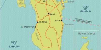 Bahrain aeroporti ndërkombëtar i parkimit hartë